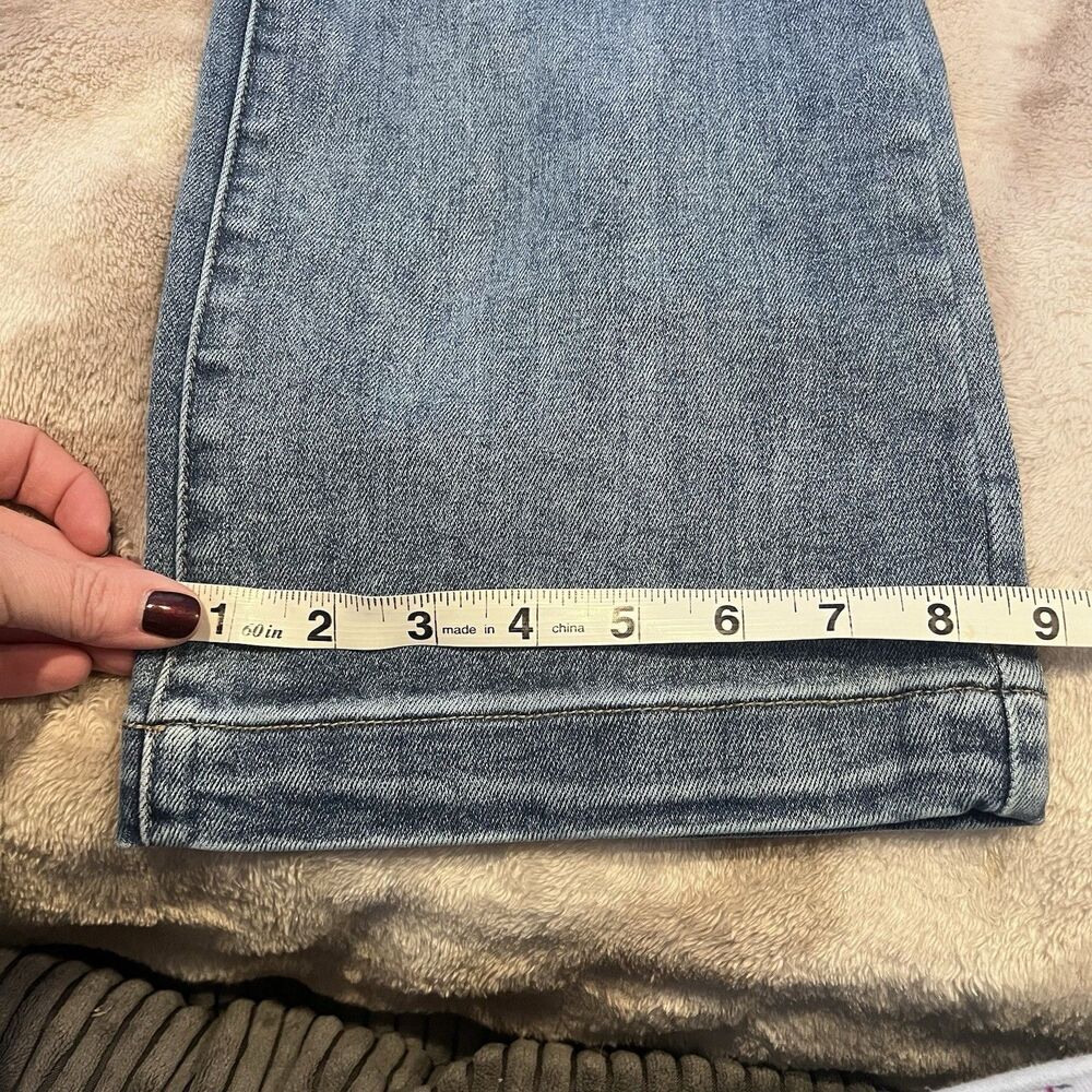 Freckled Poppy x Risen Jeans Women’s Wide Leg Denim 36” Jeans Size 11 / 30 - Picture 11 of 13